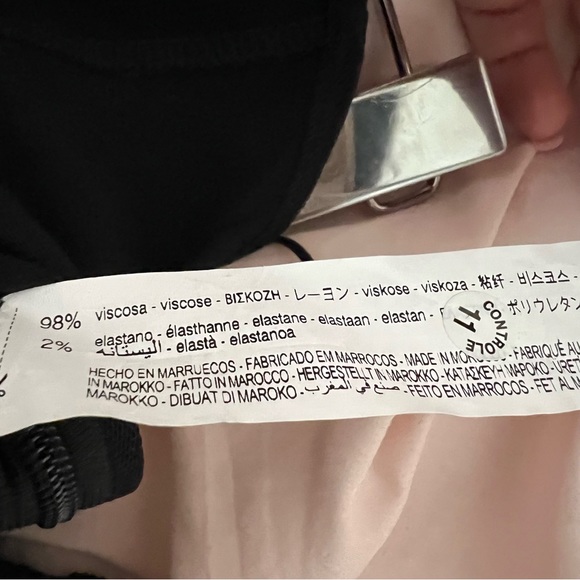 Satin cropped top in US S- Zara - Picture 6 of 6